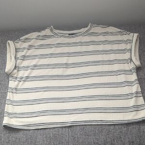 George Striped Terry Cloth Tee